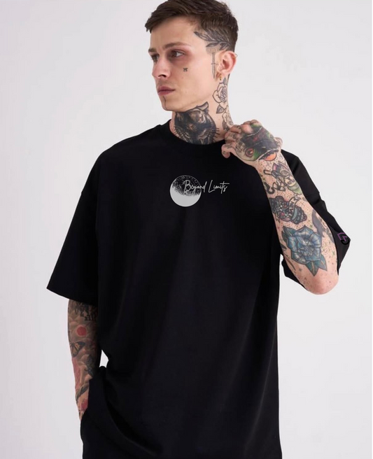 “Beyond Limits” Oversized Graphic Tee – BillionaireZ
