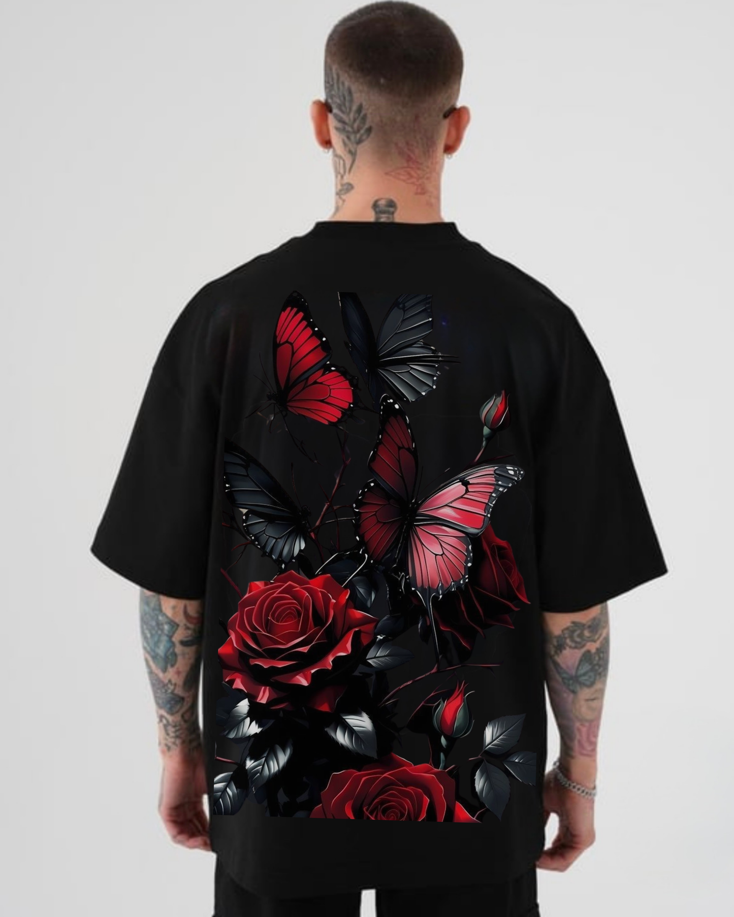 BillionaireZ “Butterfly & Rose” T-shirt