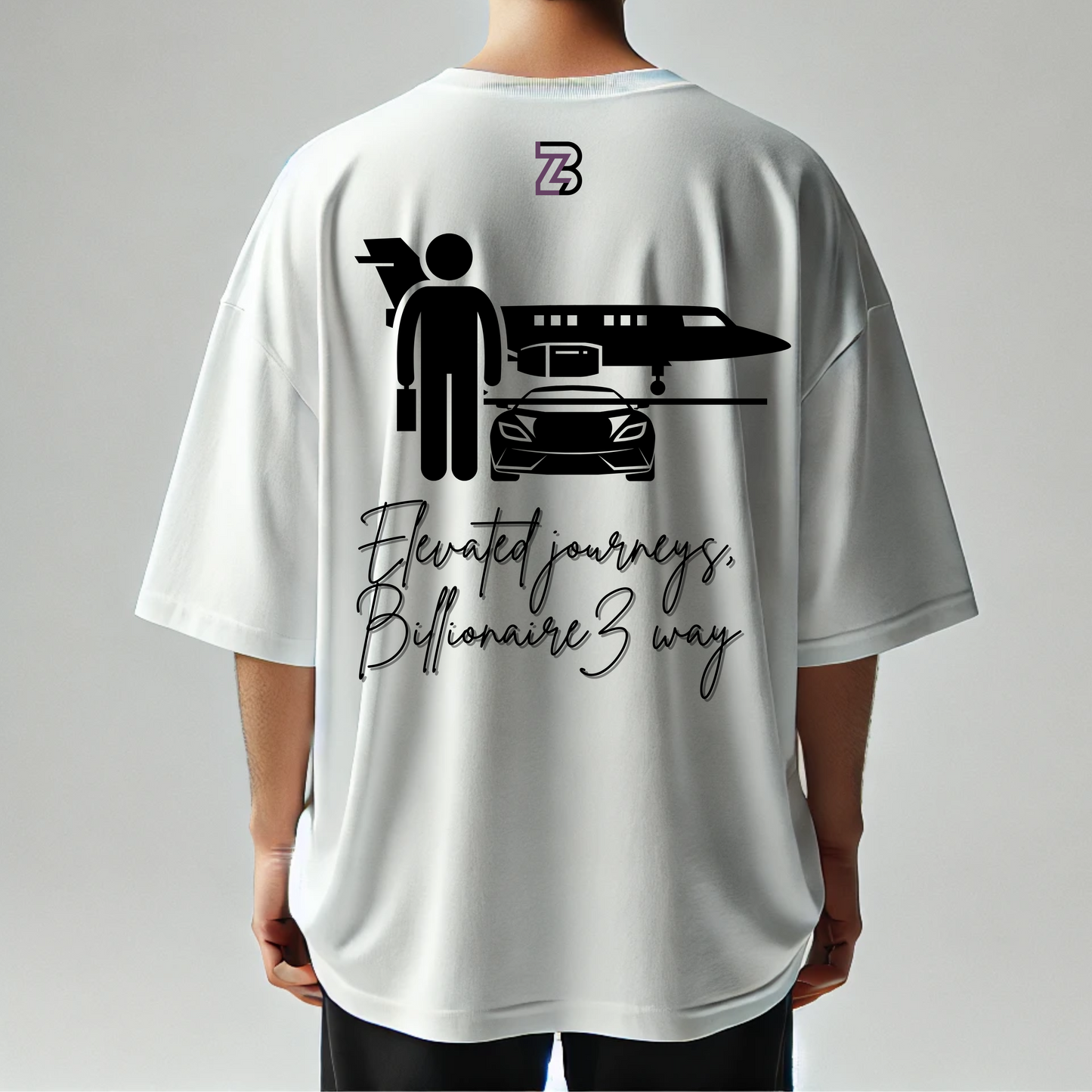 Jet Setter Oversized Tee – Billionairez Vibe