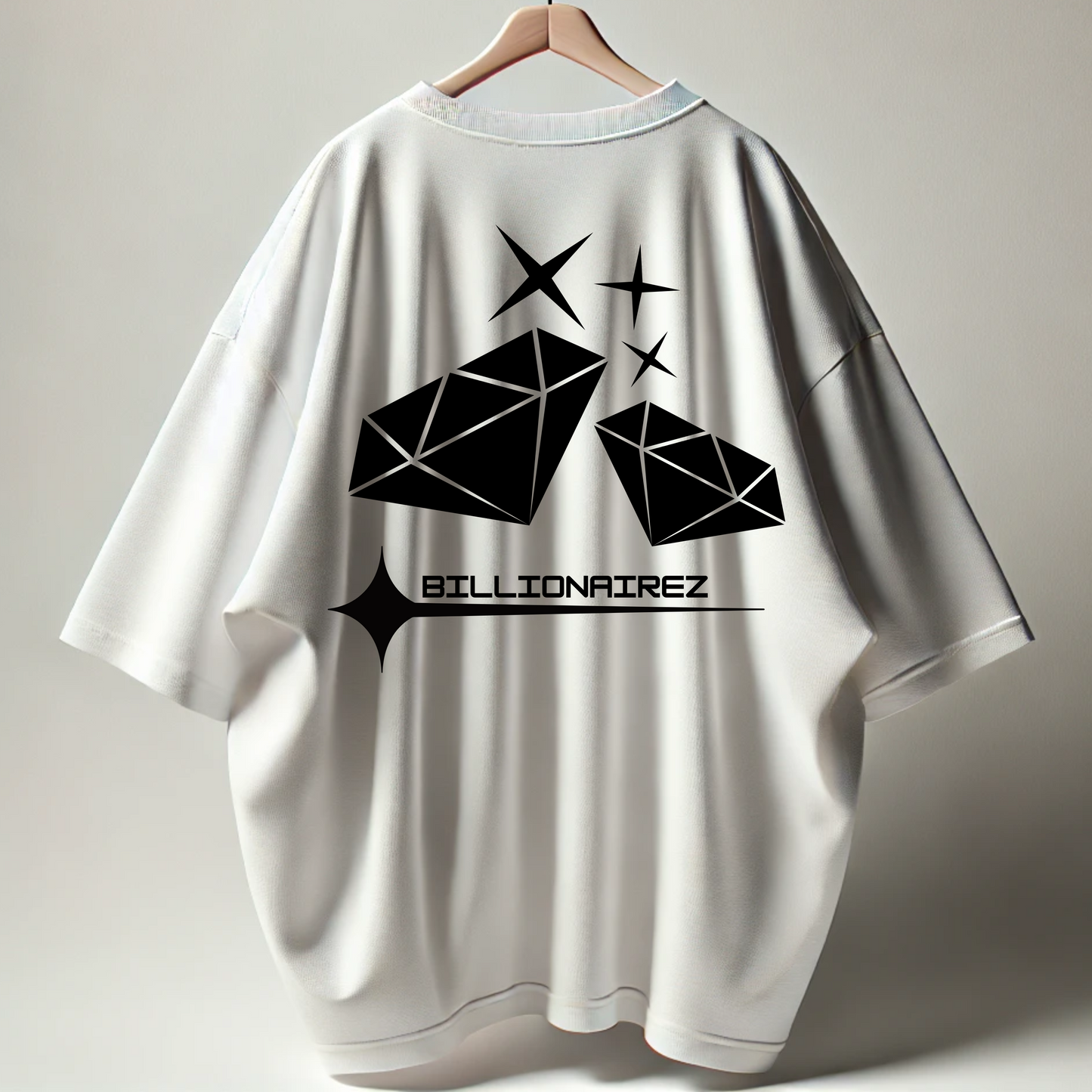 Billionairez Oversized Diamond State Tee