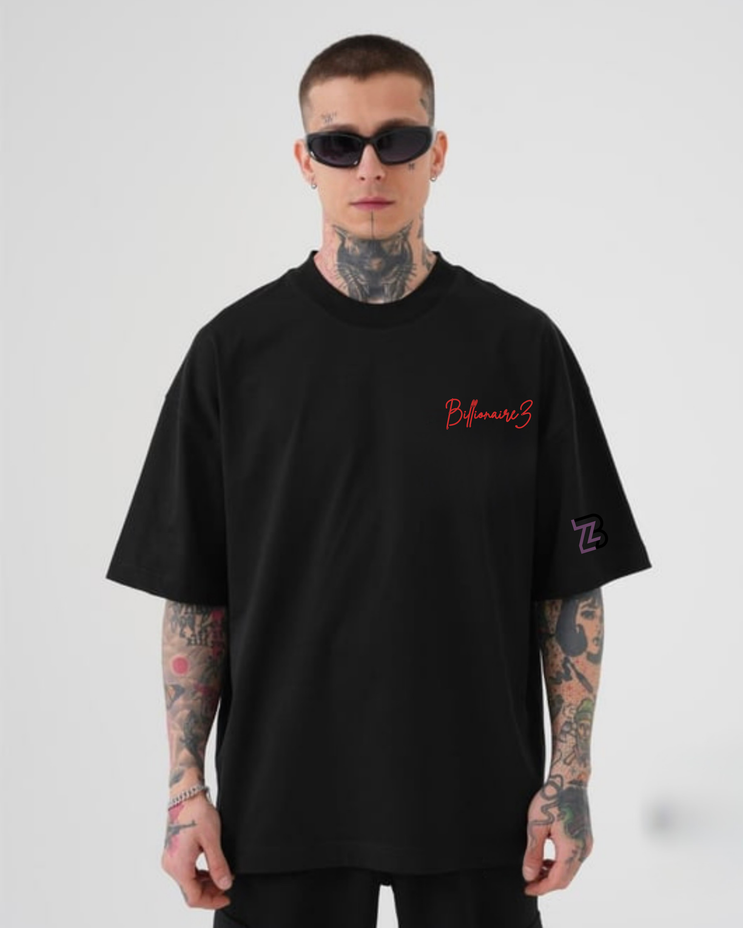 BillionaireZ “Butterfly & Rose” T-shirt