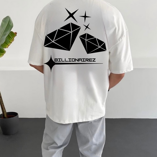 Billionairez Oversized Diamond State Tee