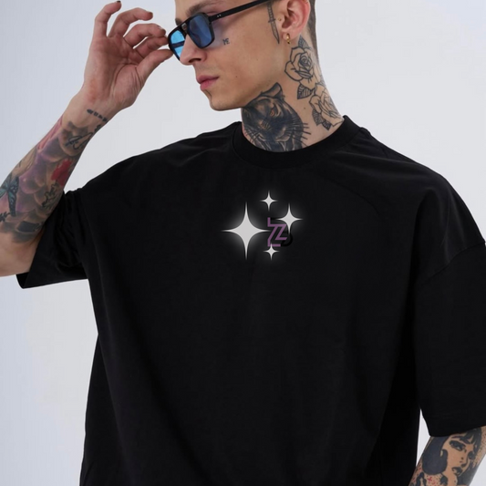 “Stack Runner” Oversized Tee – BillionaireZ Edition