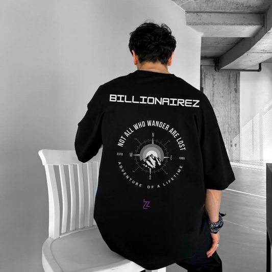 BillionaireZ ‘Adventure Seeker’ Oversized T-Shirt