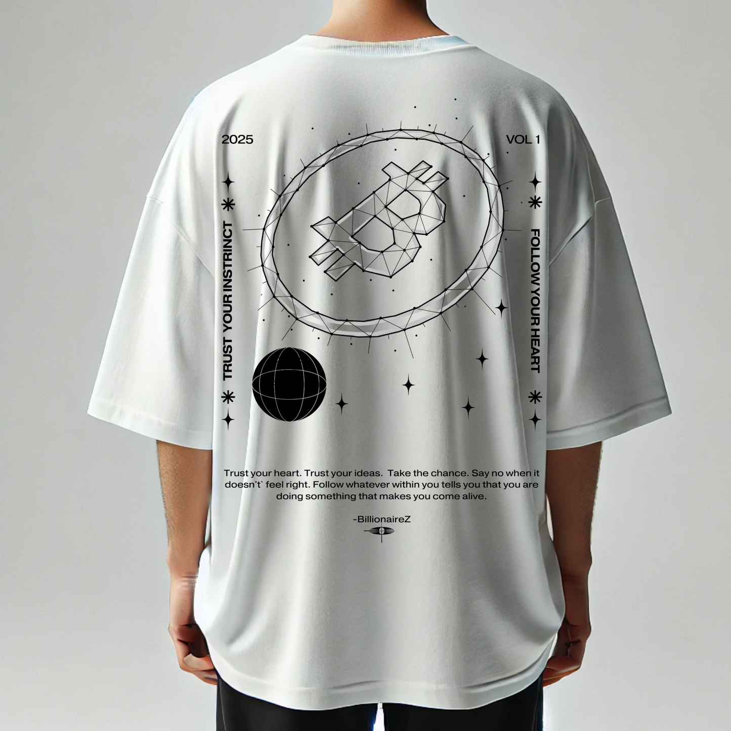 BillionaireZ “Follow Your Heart” Oversized T-Shirt