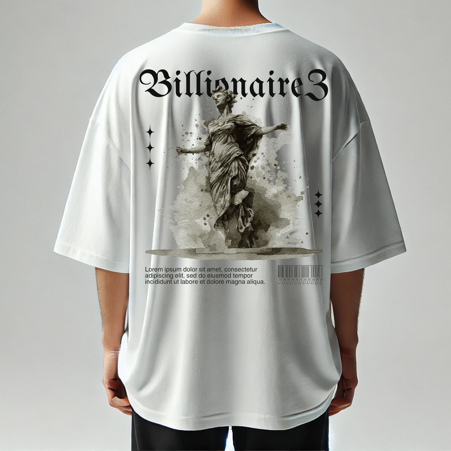 BillionaireZ ‘Divine Ambition’ Oversized T-Shirt