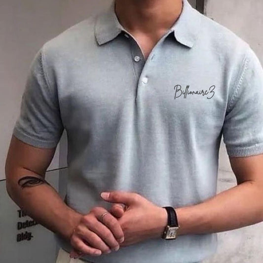 BillionaireZ Mist Blue Polo
