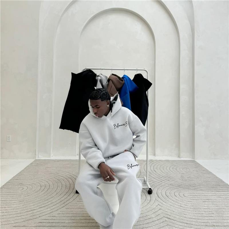 BillionaireZ® Lounge Co-Ord Set – White