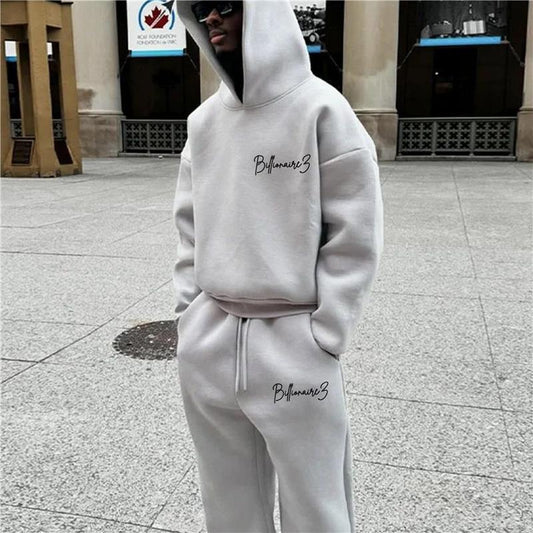 BillionaireZ® Lounge Co-Ord Set – White