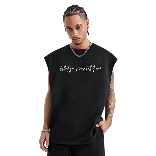 Fearless Oversized Sleeveless Tank