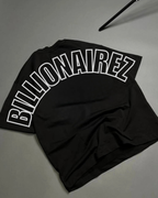 BillionaireZ “Legacy Arch” Oversized Tee- Jet Black