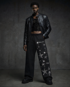 BillionaireZ Starfall Rhinestone Joggers