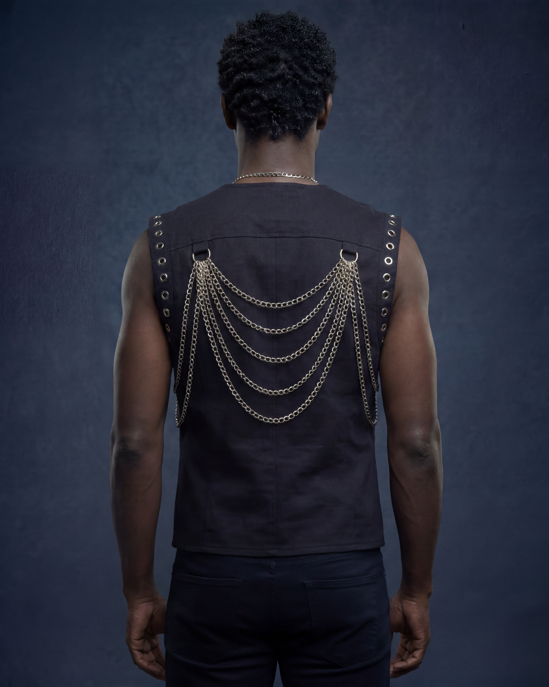 BillionaireZ Rockstar Denim Vest