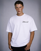 BillionaireZ Core Oversized Tee- White