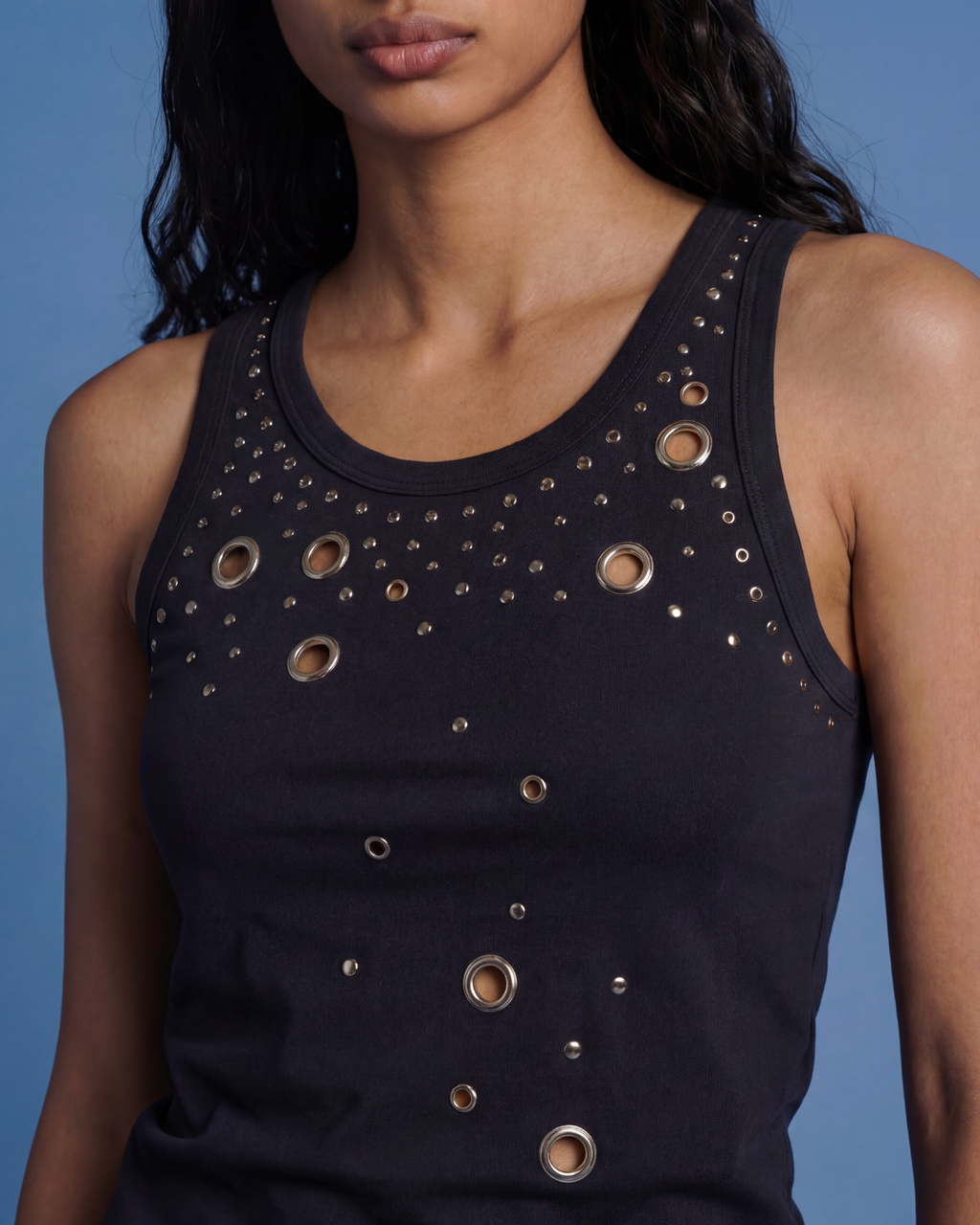BillionaireZ “Midnight Armor” Studded Tank