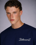 BillionaireZ Core Oversized Tee- Royal Navy