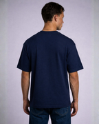 BillionaireZ Core Oversized Tee- Royal Navy