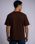 BillionaireZ Core Oversized Tee- Cocoa Brown