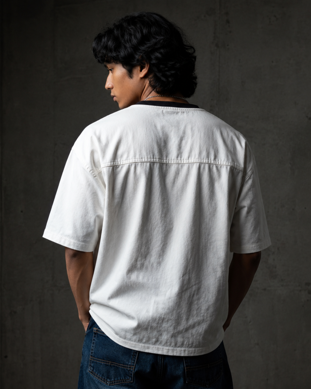 BillionaireZ Ivory Denim Tee