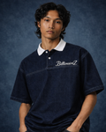 BillionaireZ Denim Signature Polo Tee