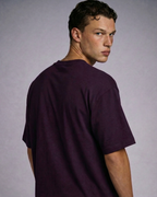 BillionaireZ Core Oversized Tee- Rich Wine Plum