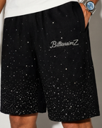 BillionaireZ VVS Galaxy Drift Wide-Leg Shorts