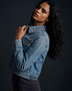 BillionaireZ Fleur Denim Jacket