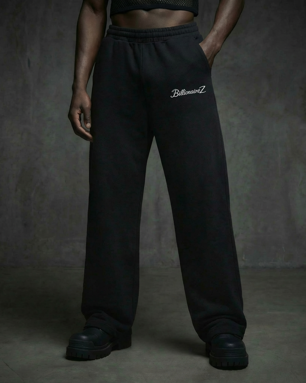 Midnight Authority Studded Outfit Set