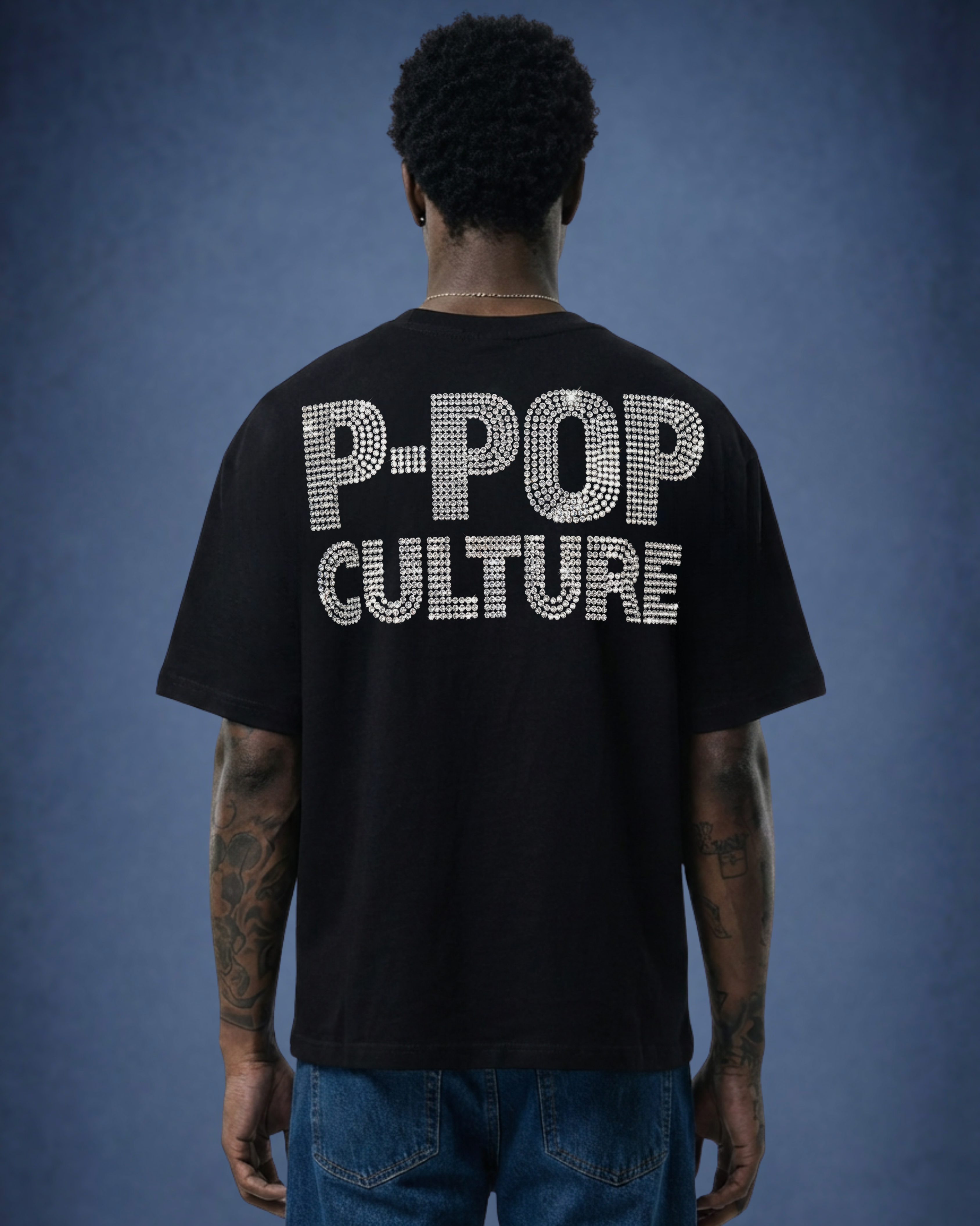 BillionaireZ – P-POP Culture Rhinestone Tee