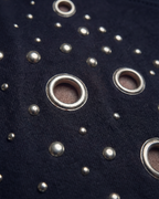 BillionaireZ Midnight Rebel Studded Tank