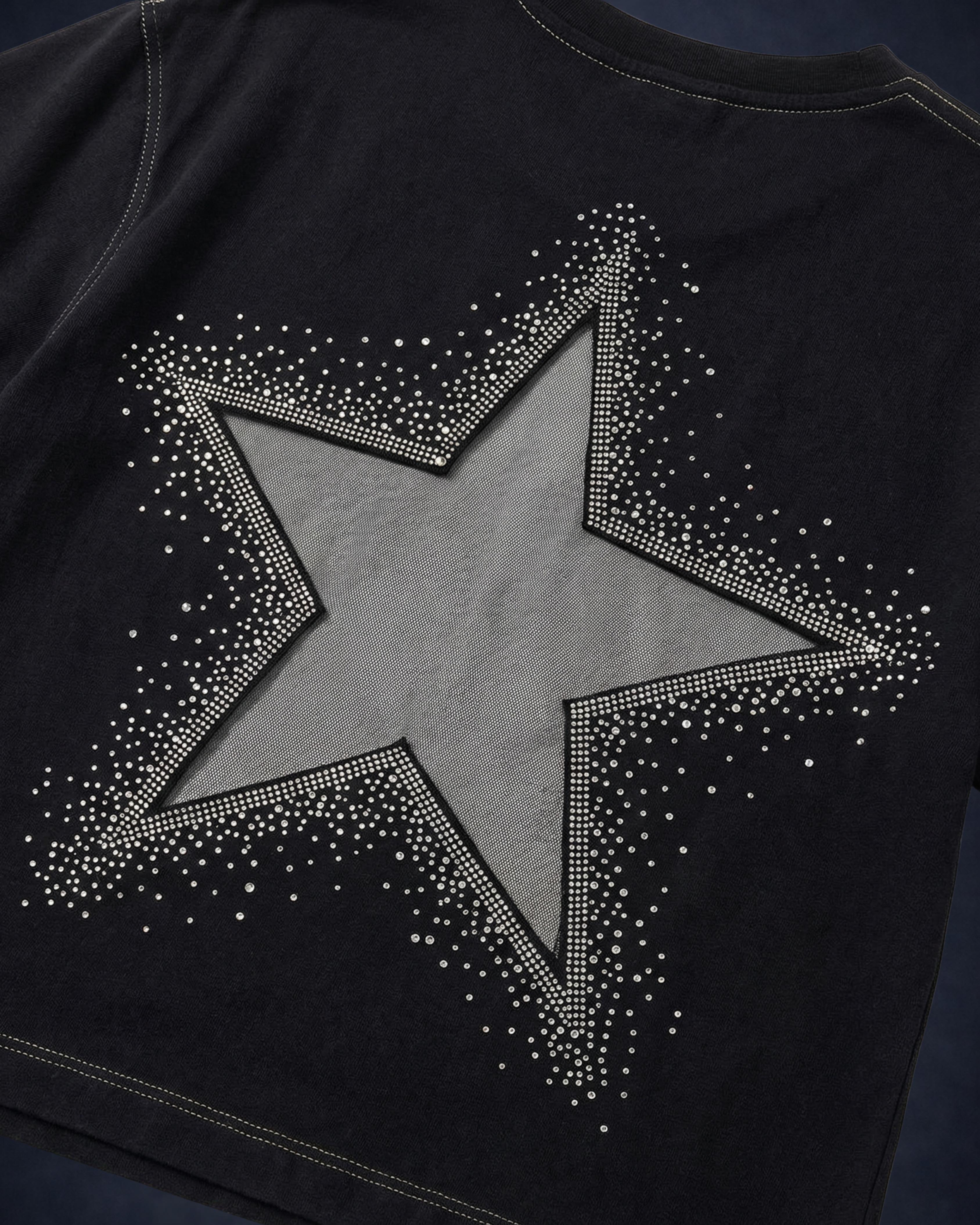 BillionaireZ Starlight Cutout Tee