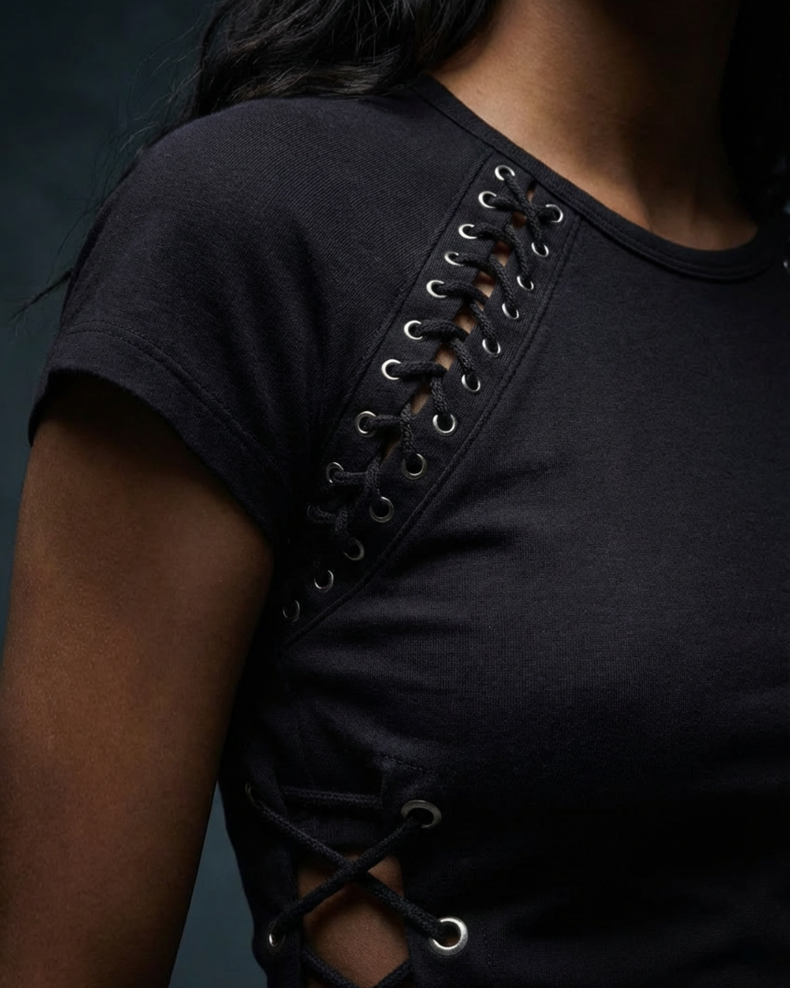 BillionaireZ “Laced Authority” Contour Crop Top (Exclusive)