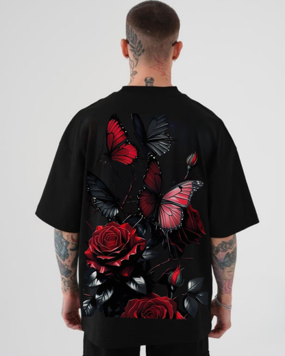 BillionaireZ “Butterfly & Rose” T-shirt