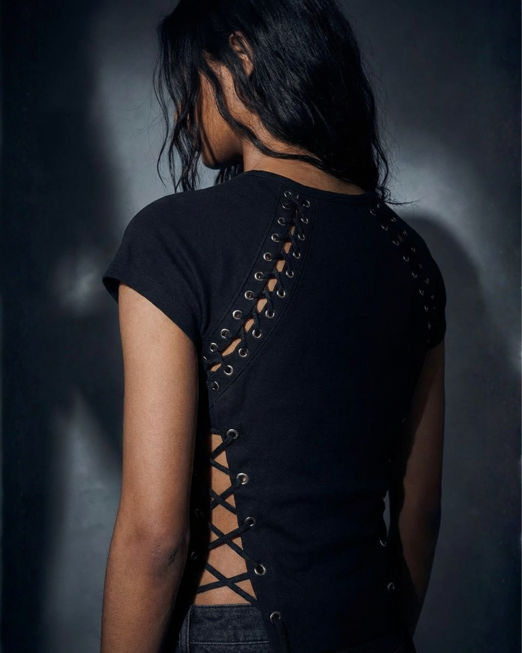 BillionaireZ “Laced Authority” Contour Crop Top (Exclusive)