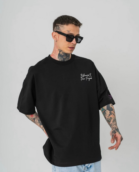 BillionaireZ “Throned By Fortune” Oversized T-Shirt