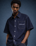 BillionaireZ Indigo Authority Denim Shirt