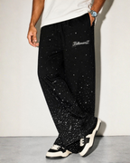 BillionaireZ VVS Galaxy Drift Wide-Leg Joggers