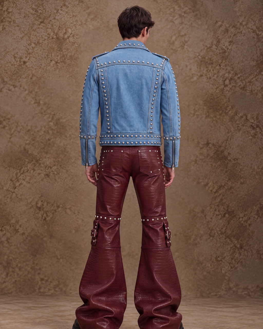 Too Wild for Heaven Denim Jacket- Riviera Blue