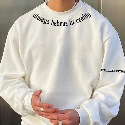 🕊 God’s Plan Crewneck – Off White