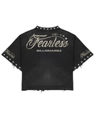 BillionaireZ Fearless Wolf Studded Tee
