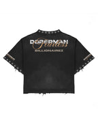 BillionaireZ Fearless Doberman Studded Tee
