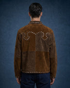 BillionaireZ Cowboy Hearts Suede Jacket