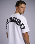 BillionaireZ “Legacy Arch” Oversized Tee- Ivory